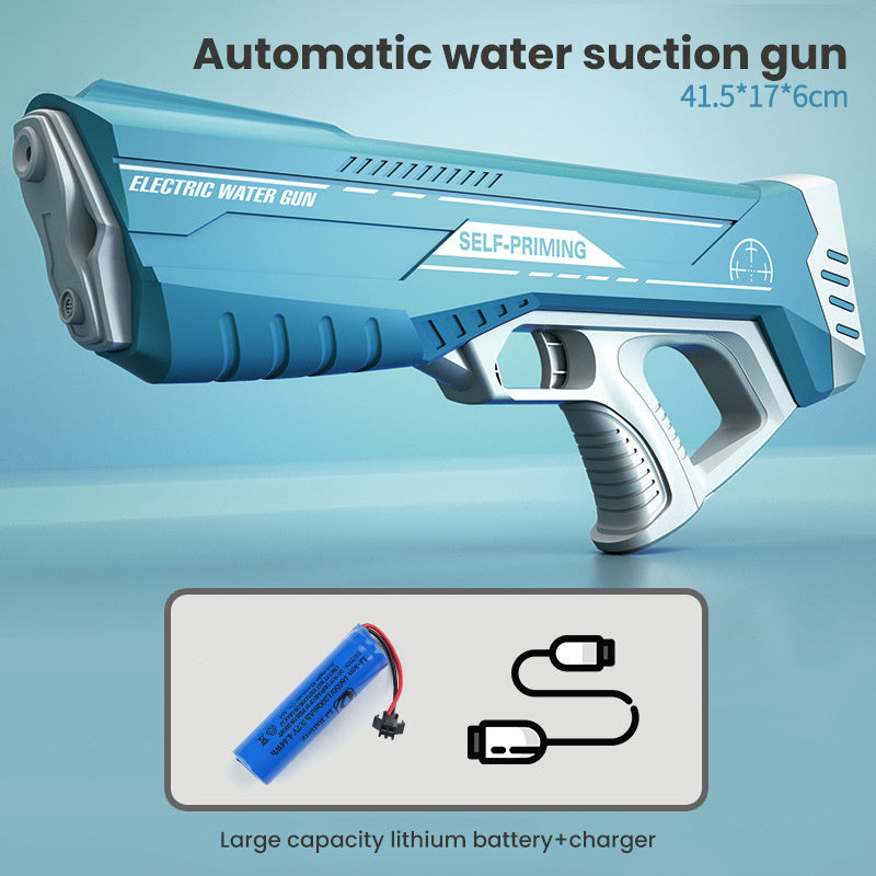 Space Electric Water Gun – Automatic USB Rechargeable High-Pressure Water Blaster for Kids & Adults