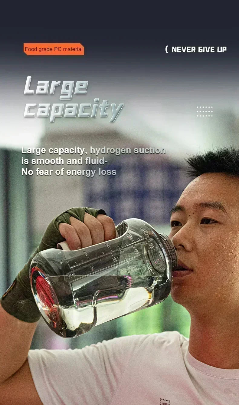 1.5L Hydrogen Rich Portable Sports Water Bottle Rich Molecular Hydrogen Water kettle