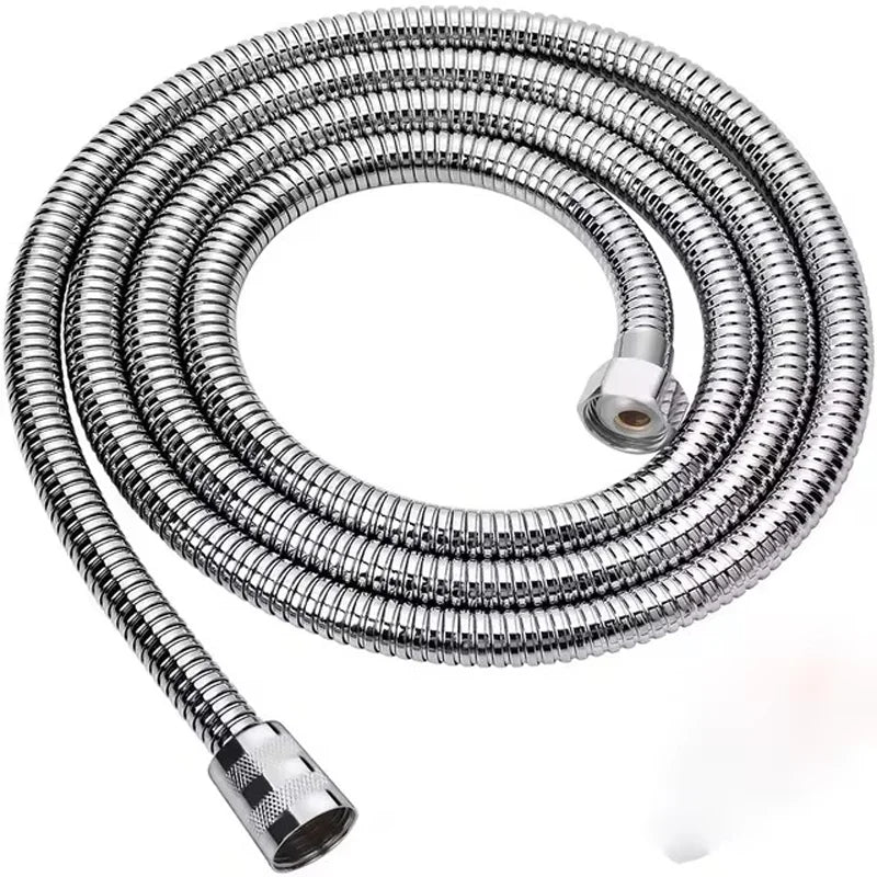 Big Panel High Pressure Large Flow Shower Head With Stop Water Button Silver Massage Abs Spray Nozzle Rainfall Bathroom Shower