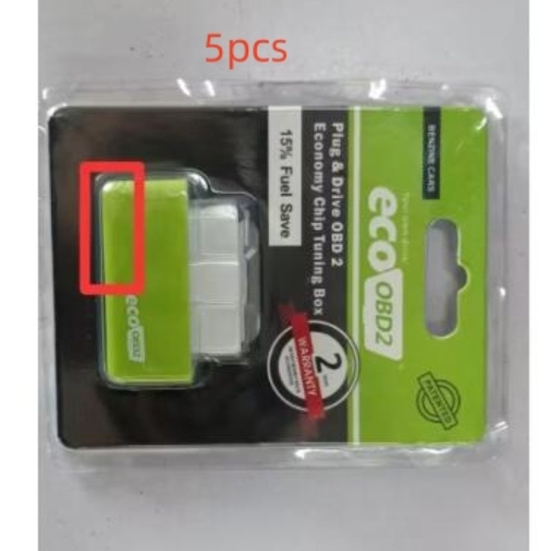 EcoOBD2 Plug & Play Fuel Saver – Smart OBD2 Chip for Gasoline Cars (Fuel Economy & Performance Booster)