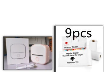 Mini Bluetooth Label Printer – Portable Thermal Photo & Note Printer