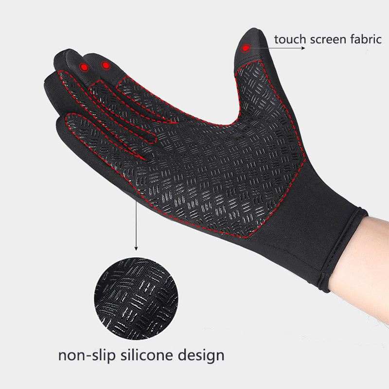 Thermal Waterproof Winter Gloves – Touch Screen Motorcycle & Sports Gloves