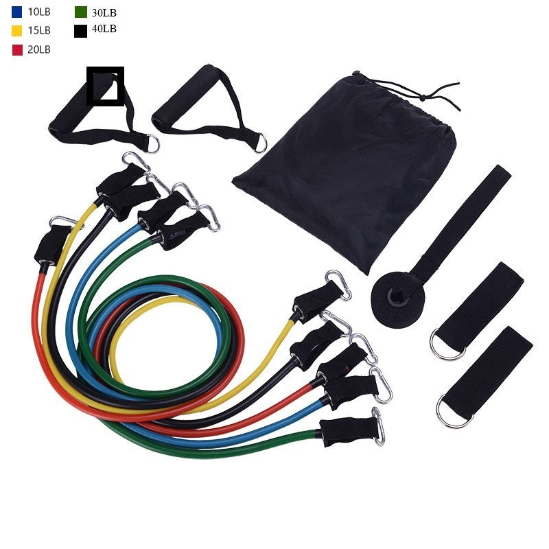 Portable Resistance Bands Set – Full Body Workout Kit for Home & Gym Training