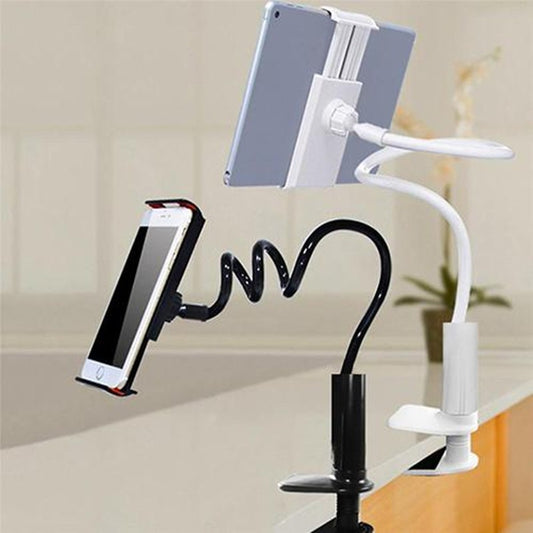 360° Flexible Lazy Phone & Tablet Stand – Adjustable Gooseneck Holder for Desk & Bed