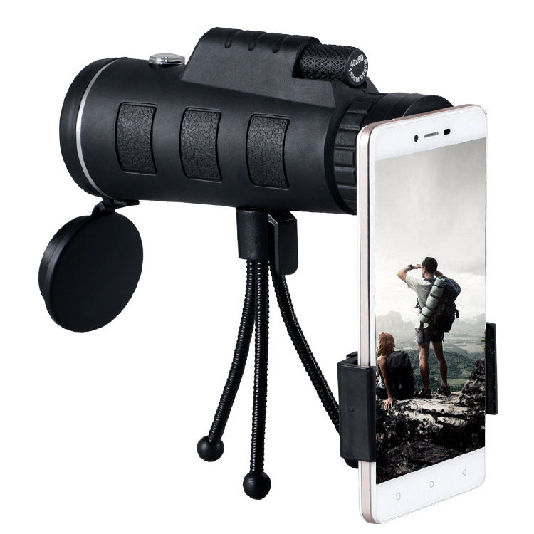 40x60 Monocular Telescope with Tripod & Phone Holder – High Definition Zoom Scope for Outdoor, Camping & Bird Watching
