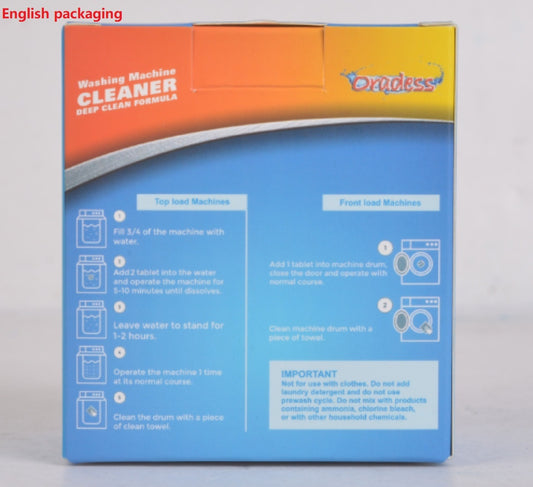 Washing Machine Cleaning Tablets – Deep Cleaning & Deodorizing Tub Bombs