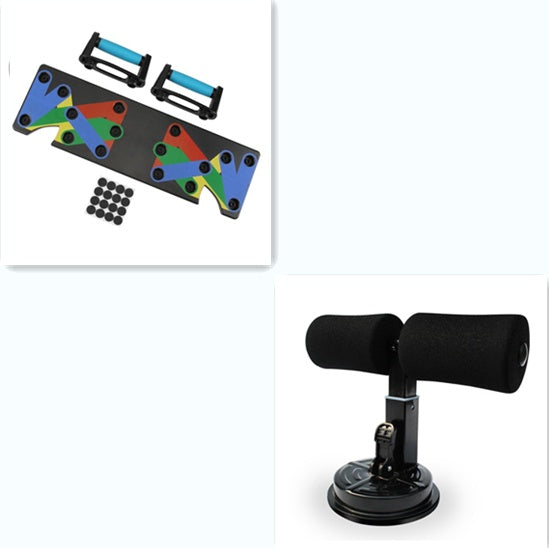 Sit-Up Assistant Bar – Adjustable Home Workout Trainer with Suction Base