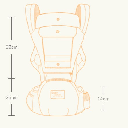Ergonomic Baby Carrier Waist Seat – Multi-Function Infant Support Belt