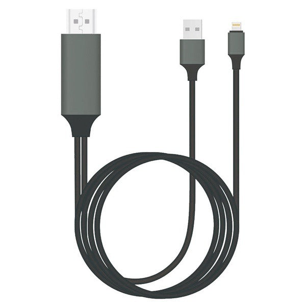 3-in-1 Type-C to HDMI Projection Cable – Lightning, Type-C & Micro USB to HDMI 1080P Adapter