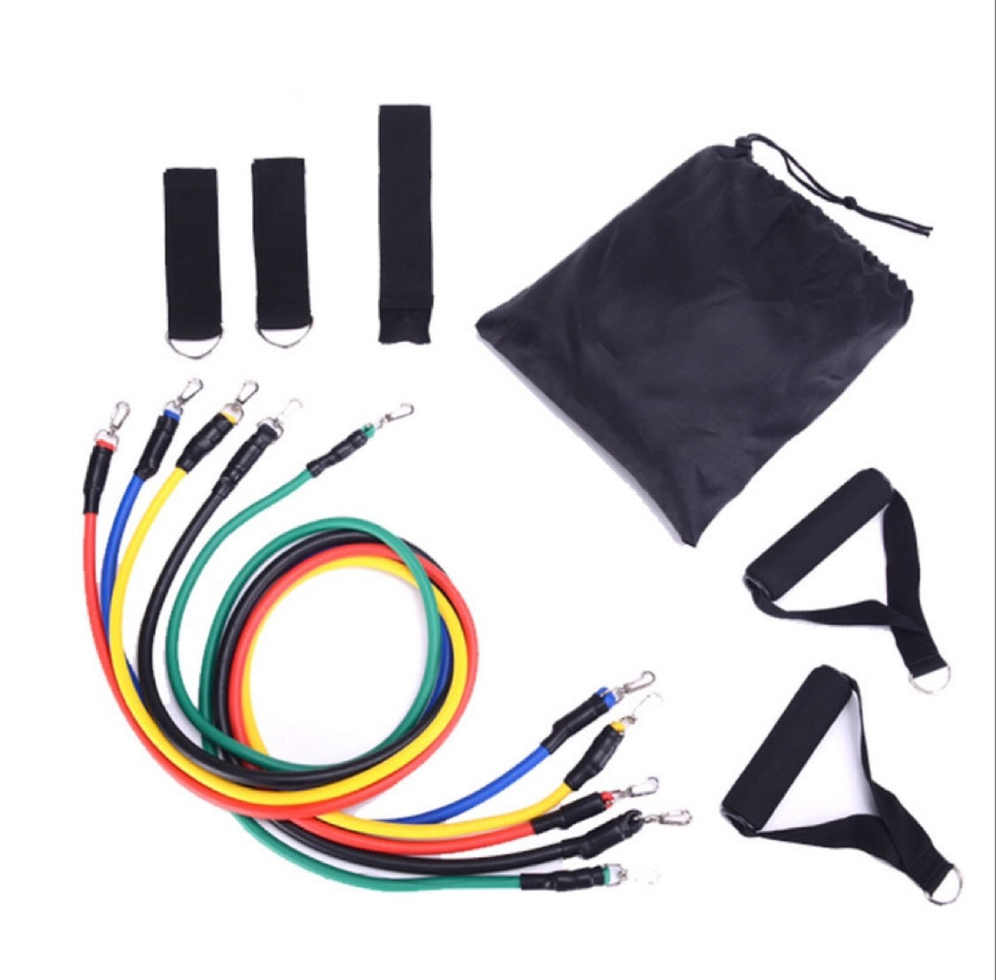 Portable Resistance Bands Set – Full Body Workout Kit for Home & Gym Training