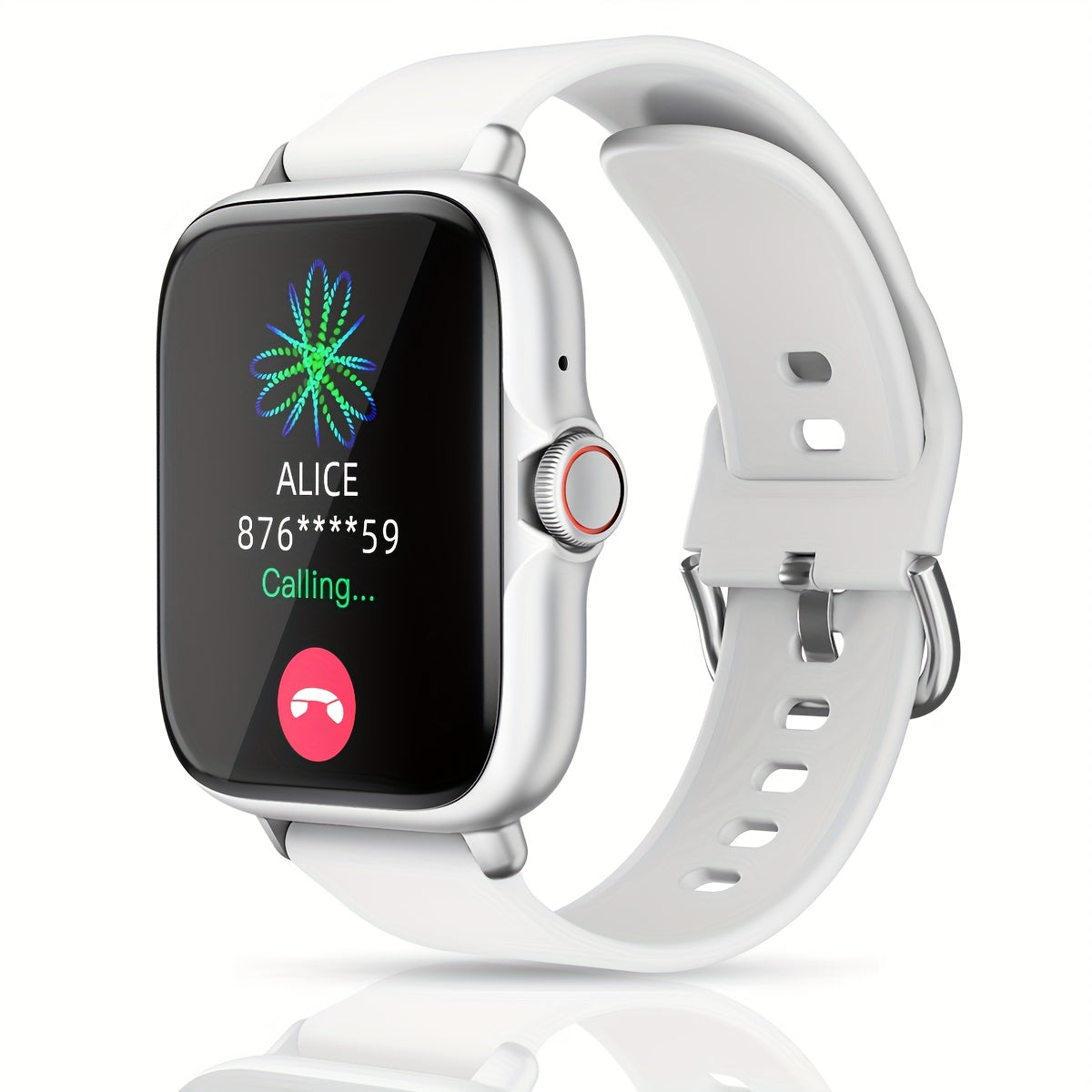 Sports Smart Watch, 1.83'' Full Touch Screen Display with Message, Answer Make Call Smartwatch, Sleep Monitoring, Sports Pedometer, Information Alerts, for iPhone Android Phones, Smartbands Fitness Watch for Women Men Friend