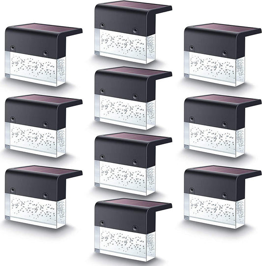 Waterproof RGB Solar Fence Light – Outdoor LED Step & Garden Lamp