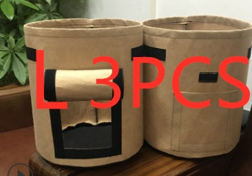 Breathable Grow Bags for Potatoes, Tomatoes & Vegetables – Reusable Plant Growth Bags with Harvest Window