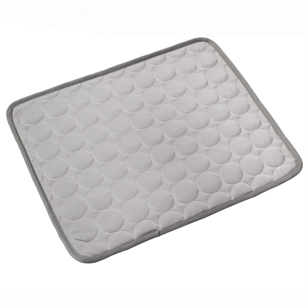Pet Cooling Mat – Ice Silk Summer Bed Pad for Dogs & Cats