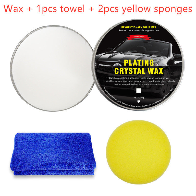 Diamond Crystal Car Wax – Nano Coating Black Wax for High Gloss & Long-Lasting Protection