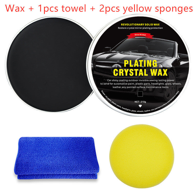 Diamond Crystal Car Wax – Nano Coating Black Wax for High Gloss & Long-Lasting Protection