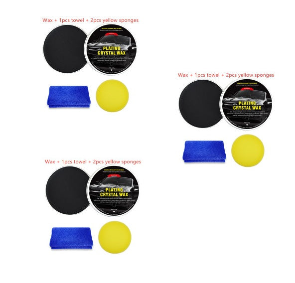 Diamond Crystal Car Wax – Nano Coating Black Wax for High Gloss & Long-Lasting Protection