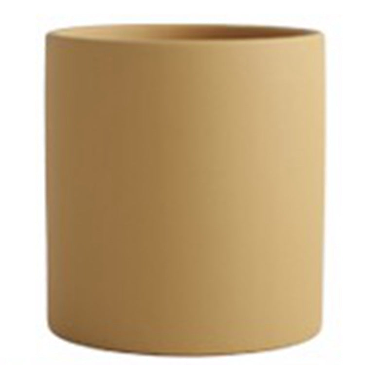 Nordic Ceramic Planter – Minimalist Colorful Flowerpot for Succulents & Indoor Plants