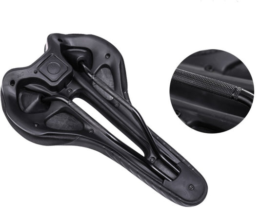 Comfort Gel Bike Seat – Thickened Silicone Cushion with Reflective PU Leather