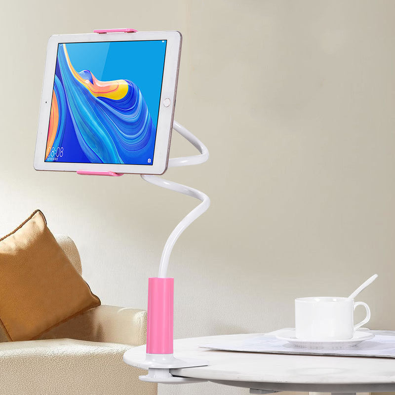 360° Flexible Lazy Phone & Tablet Stand – Adjustable Gooseneck Holder for Desk & Bed