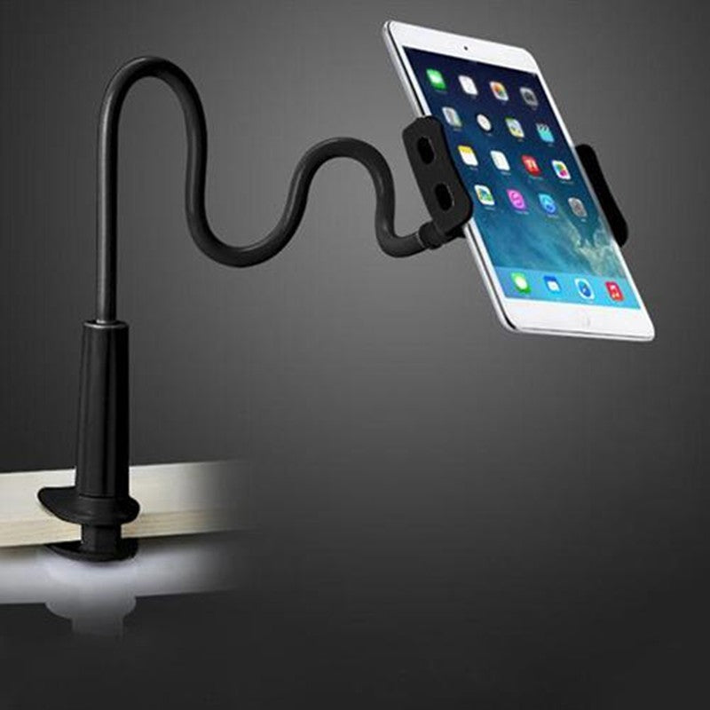 360° Flexible Lazy Phone & Tablet Stand – Adjustable Gooseneck Holder for Desk & Bed