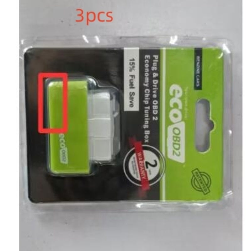 EcoOBD2 Plug & Play Fuel Saver – Smart OBD2 Chip for Gasoline Cars (Fuel Economy & Performance Booster)