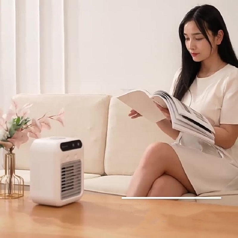 Portable Air Cooler Fan – Mini Air Conditioner with Water Cooling for Home, Office & Travel