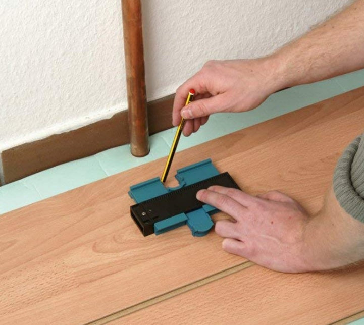 Contour Gauge Profile Duplicator – Precision Template Tool for Woodworking & Tile Cutting