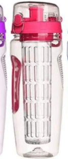 32oz Fruit Infuser Water Bottle – BPA-Free Leakproof Sport Bottle with Removable Filter