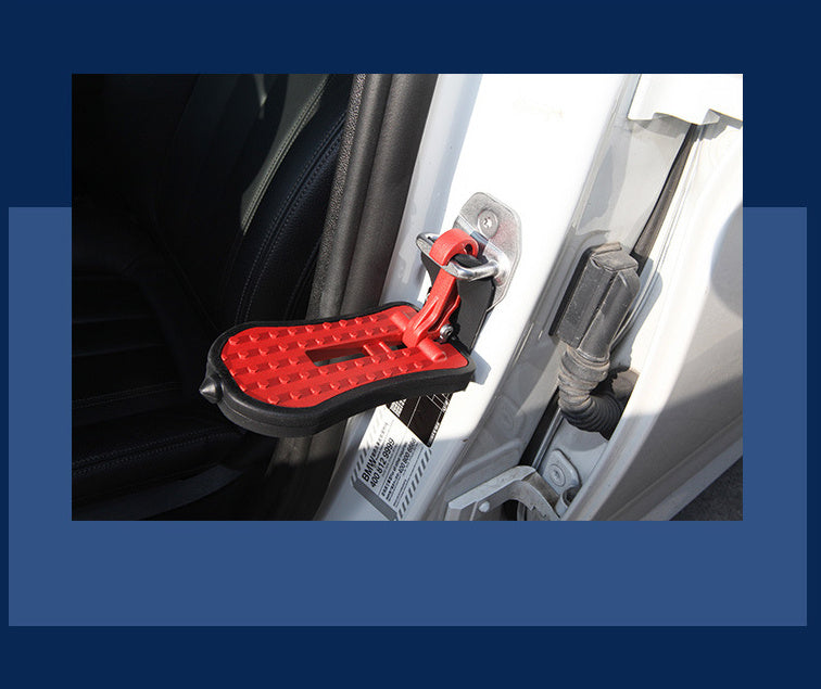 Universal Car Door Step – Aluminum Alloy Foot Assist Pedal for Easy Roof Access