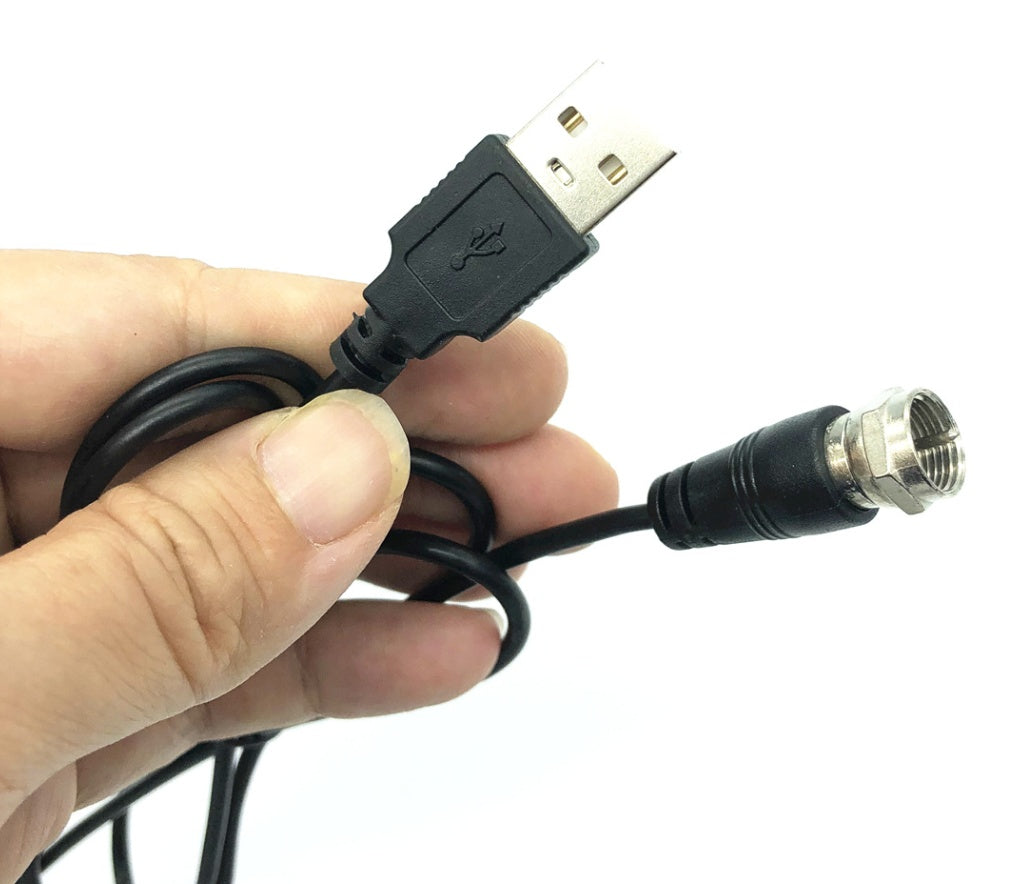 HDTV Signal Booster Amplifier – Low Noise TV Antenna Adapter for Clearer Channels & Stronger Reception