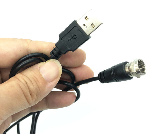 HDTV Signal Booster Amplifier – Low Noise TV Antenna Adapter for Clearer Channels & Stronger Reception