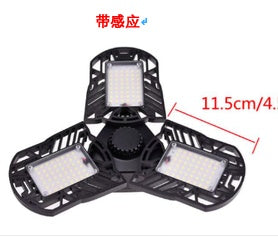 Adjustable Deformable LED Garage Light – 60W Ultra-Bright Ceiling Lamp for Workshop, Basement & Warehouse