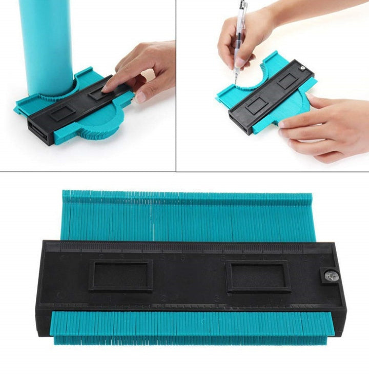 Contour Gauge Profile Duplicator – Precision Template Tool for Woodworking & Tile Cutting