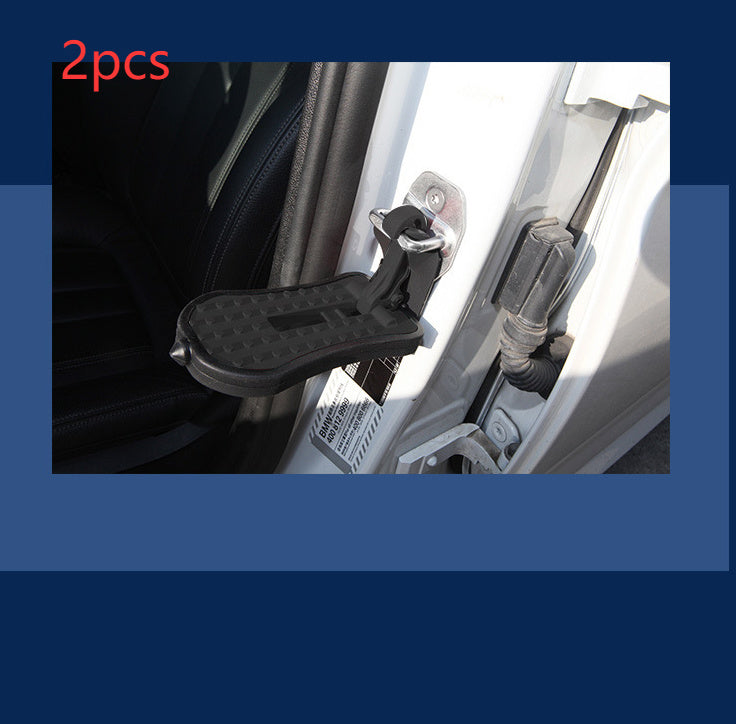 Universal Car Door Step – Aluminum Alloy Foot Assist Pedal for Easy Roof Access