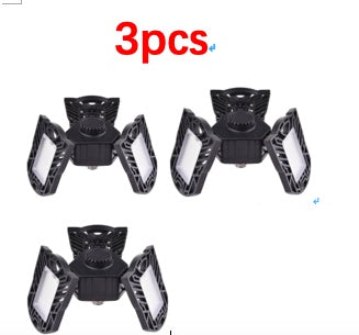 Adjustable Deformable LED Garage Light – 60W Ultra-Bright Ceiling Lamp for Workshop, Basement & Warehouse