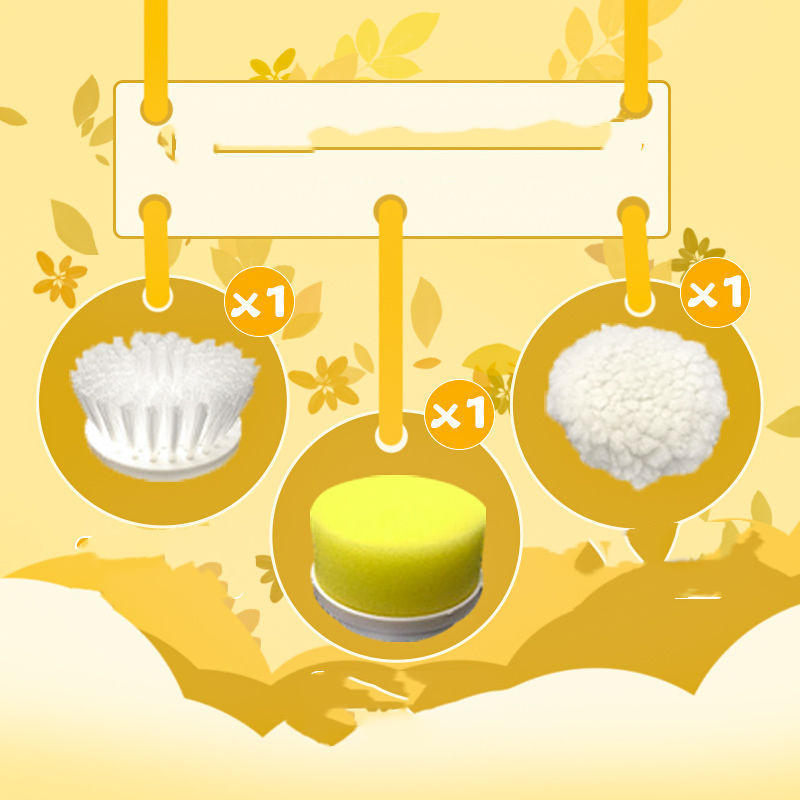 Electric Cleaning Brush – Rechargeable Multifunction Scrubber for Kitchen, Bathroom & Dishes
