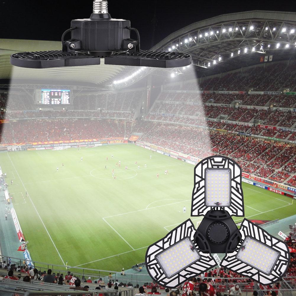 Adjustable Deformable LED Garage Light – 60W Ultra-Bright Ceiling Lamp for Workshop, Basement & Warehouse