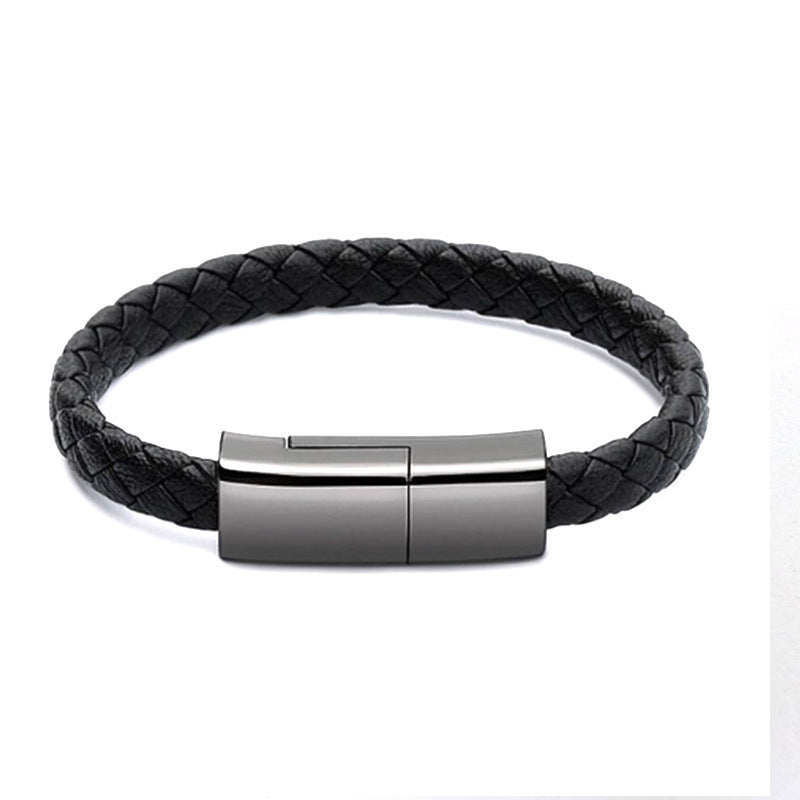Magnetic Bracelet Charger – USB Charging Cable & Data Cord for iPhone / Type-C / Micro-USB