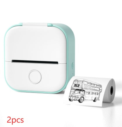 Mini Bluetooth Label Printer – Portable Thermal Photo & Note Printer