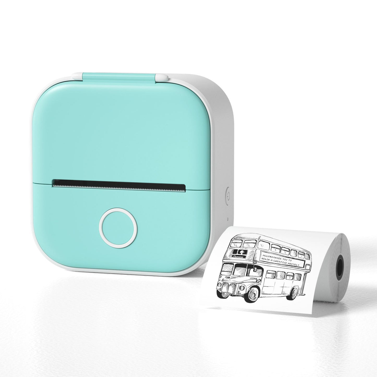 Mini Bluetooth Label Printer – Portable Thermal Photo & Note Printer