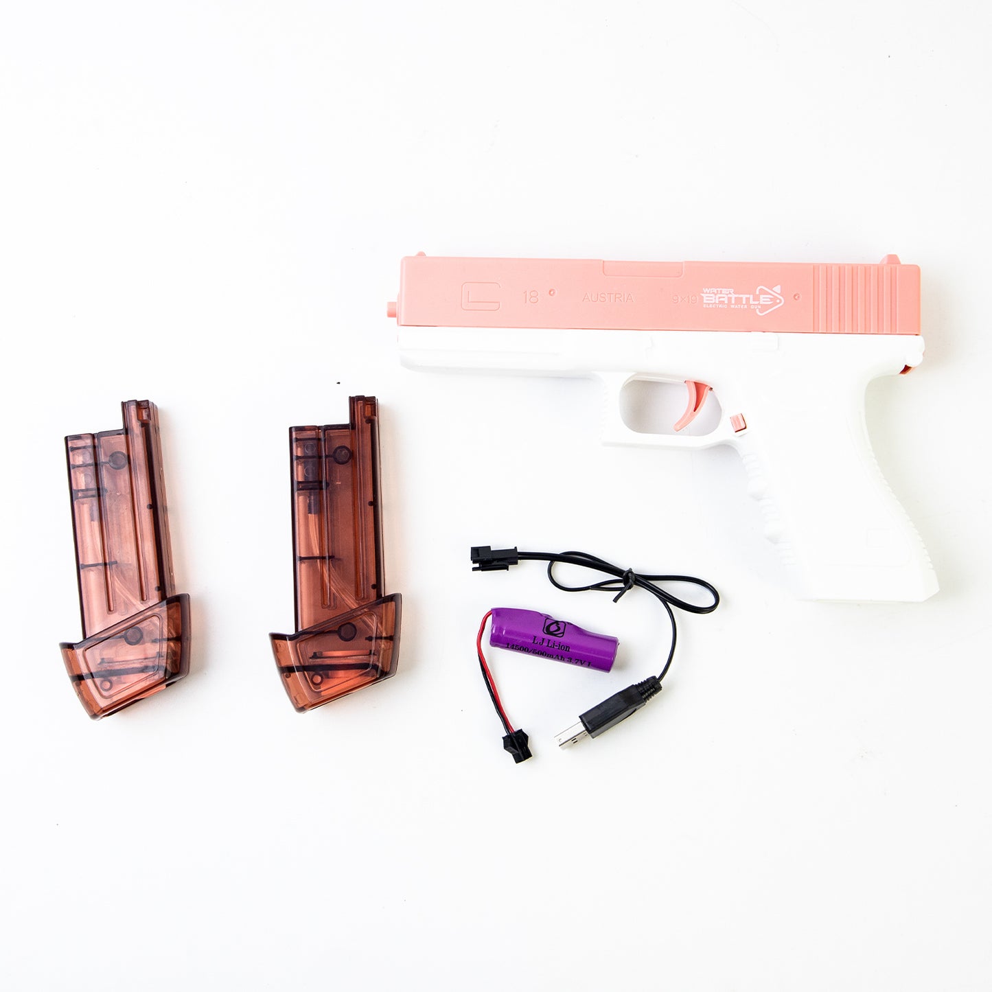 Space Electric Water Gun – Automatic USB Rechargeable High-Pressure Water Blaster for Kids & Adults