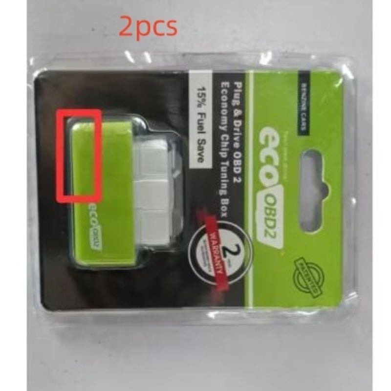 EcoOBD2 Plug & Play Fuel Saver – Smart OBD2 Chip for Gasoline Cars (Fuel Economy & Performance Booster)