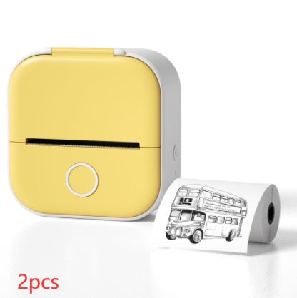 Mini Bluetooth Label Printer – Portable Thermal Photo & Note Printer