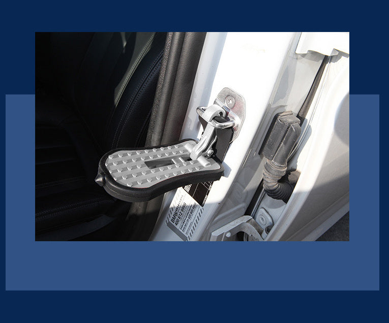 Universal Car Door Step – Aluminum Alloy Foot Assist Pedal for Easy Roof Access