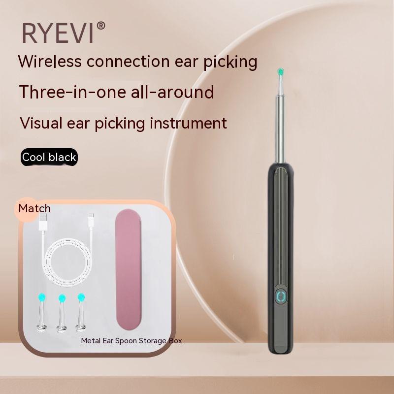 Wireless Visual Ear Cleaner – HD Endoscope with LED Light & Camera