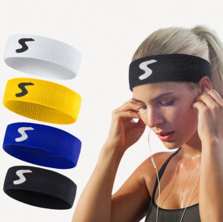 Sports Cotton Headband – Sweat Absorbing & Comfortable Fitness Accessory