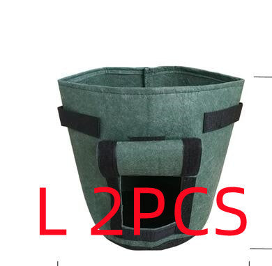 Breathable Grow Bags for Potatoes, Tomatoes & Vegetables – Reusable Plant Growth Bags with Harvest Window