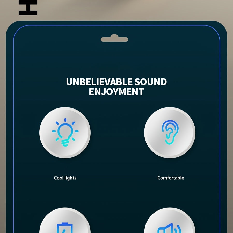 Ultra-Compact Mini Wireless In-Ear Headphones 5.3 - True Wireless, Noise Cancelling, HiFi Sound, Invisible Design for All-Day Wear, Touch Controls, USB-C Charging, Ideal for Running & Sleep, Compatible with All Mobile Phones,