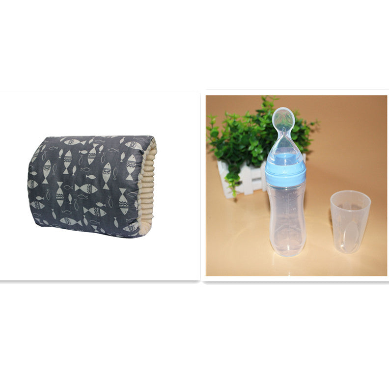 Adjustable Cotton Nursing Arm Pillow – Ergonomic Baby Feeding Support Cushion